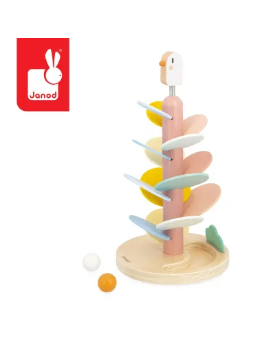 Drewniany kulodrom Ptaszek Sweet Cocoon 3+ Janod