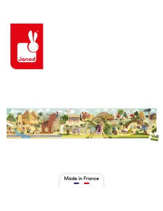 Puzzle panoramiczne w walizce Antyk i mitologia 6+ Janod 2