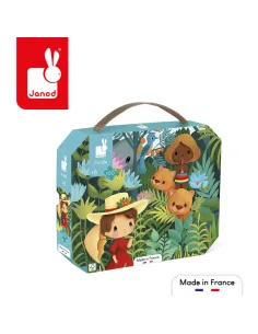 Puzzle w walizce Obraz inspirowany Rousseau 6+ Janod