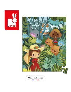 Puzzle w walizce Obraz inspirowany Rousseau 6+ Janod 2