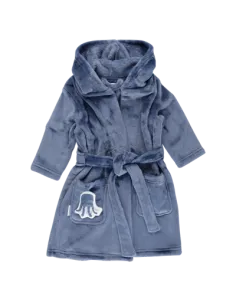 Szlafroczek z kapturem OCEAN BLUE 98/104 LITTLE DUTCH