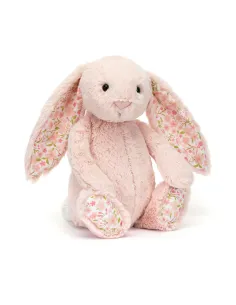 Króliczek z Kwiecistymi Uszami Pudrowy Róż Cherry 31cm Jellycat