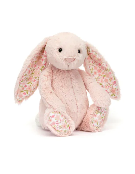 Króliczek z Kwiecistymi Uszami Pudrowy Róż Cherry 31cm Jellycat