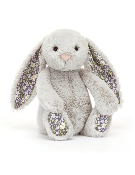 Króliczek z Kwiecistymi Uszami Srebrny Bloom 18cm Jellycat