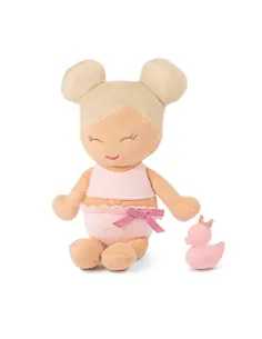 Lalka Przytulanka do Kąpieli Blondynka bez Ręczniczka LullaBaby