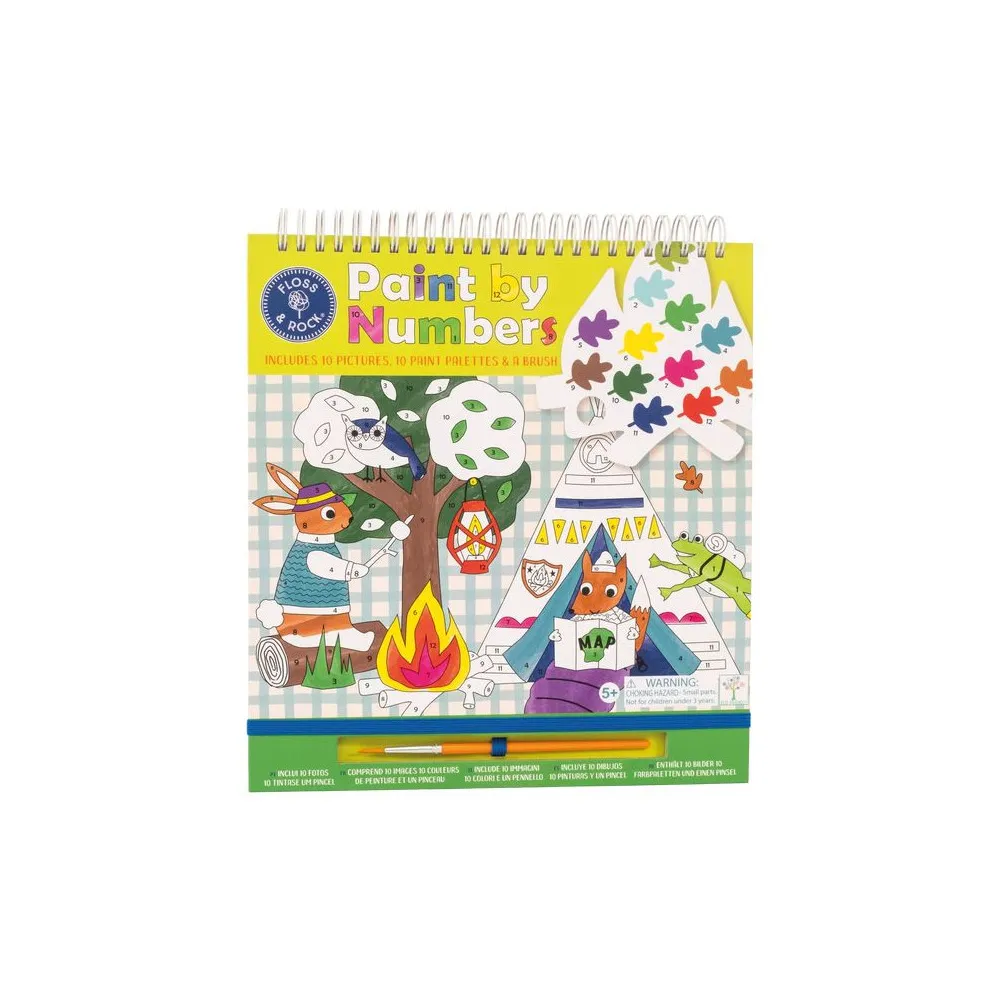 Kolorowanka Maluj po Numerach Przygoda Floss & Rock