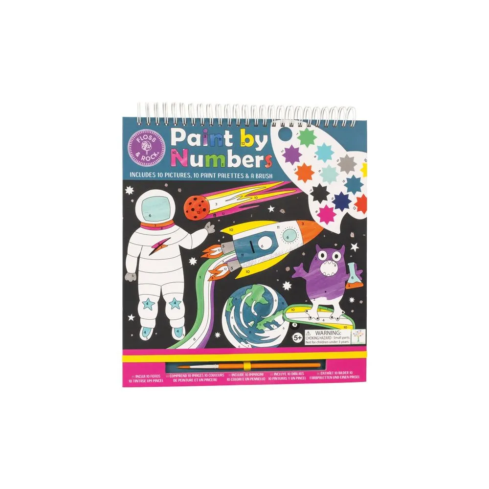 Kolorowanka Maluj po Numerach Kosmos Floss & Rock