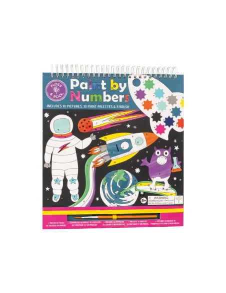 Kolorowanka Maluj po Numerach Kosmos Floss & Rock