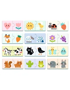 Puzzle duo KOLORY Djeco 2