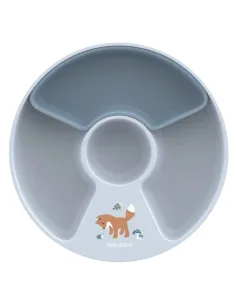 Talerzyk dziecięcy dzielony Forest Friends Mepal & Little Dutch
