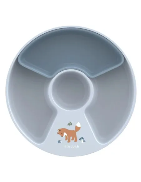 Talerzyk dziecięcy dzielony Forest Friends Mepal & Little Dutch