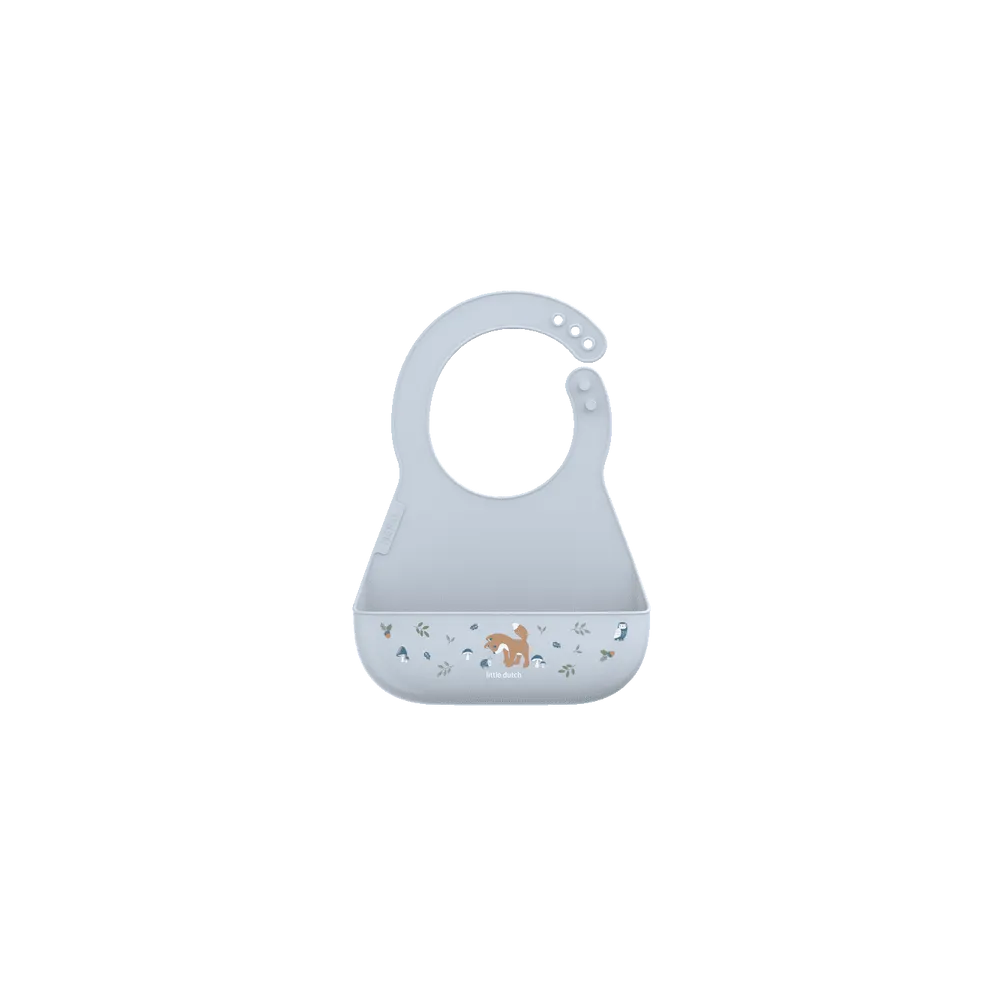 Śliniak silikonowy Forest Friends Mepal & Little Dutch