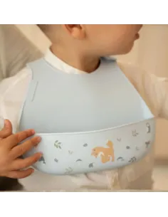 Śliniak silikonowy Forest Friends Mepal & Little Dutch 2