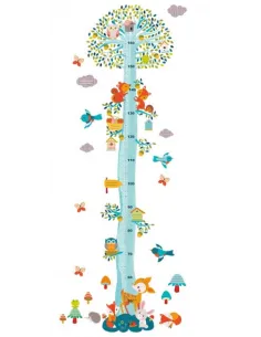 Naklejka Miarka Wzrostu PRZYJACIELE Z LASU Djeco