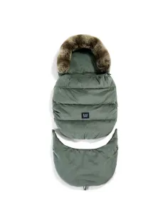 Śpiworek do Wózka Velvet Combo KHAKI La Millou 2