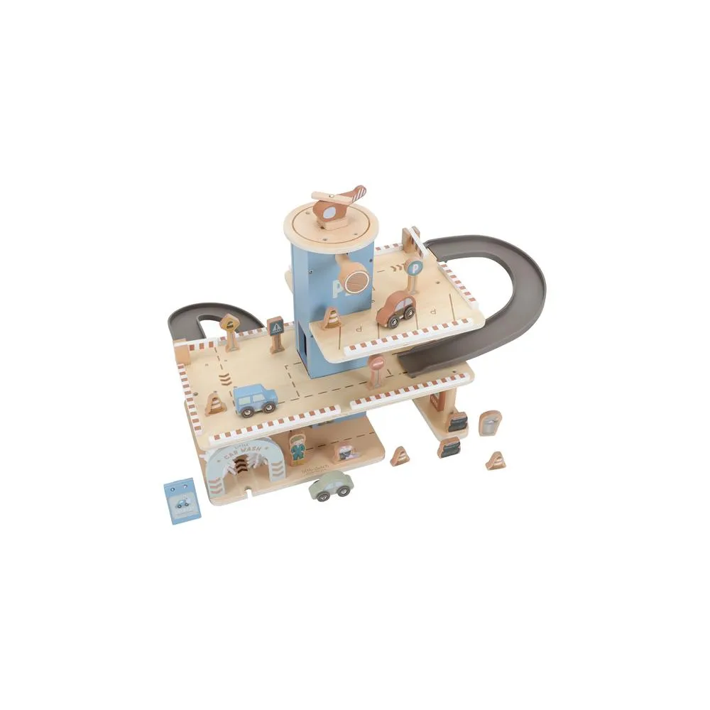 Samochody, garaże, kolejki dla dzieci