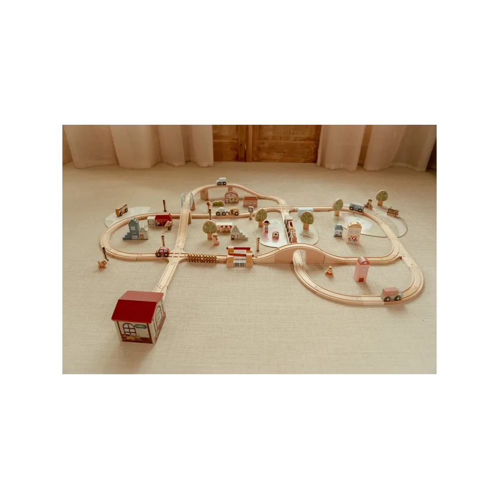 Samochody, garaże, kolejki dla dzieci