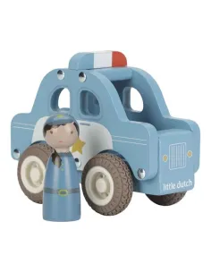Drewniany Samochód Policja Little Dutch