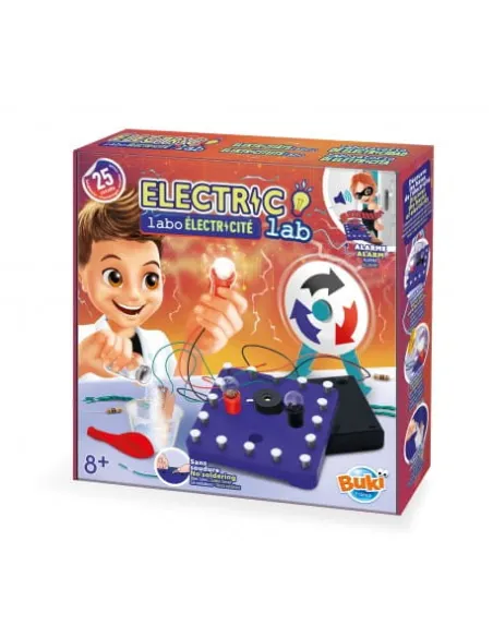 Zestaw Edukacyjny Mały Elektryk Laboratorium Elektryczne Buki