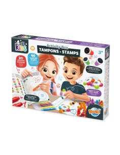 Zestaw artystyczny PIECZĄTKI z książeczką aktywności Buki France