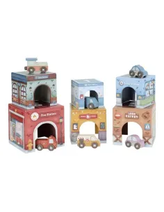 Wieża do układania z autkami Little Dutch