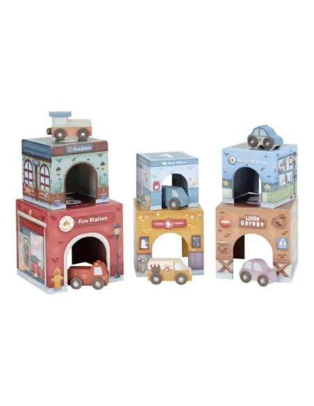 Wieża do układania z autkami Little Dutch