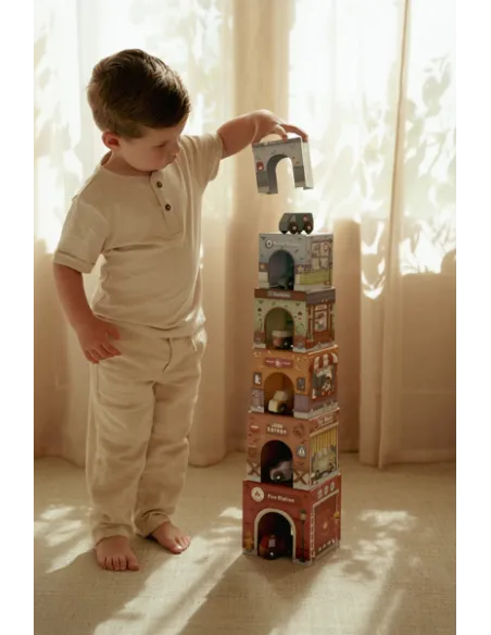 Samochody, garaże, kolejki dla dzieci