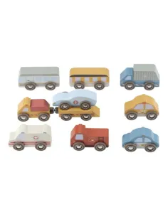 Zestaw 9 pojazdów Little Dutch