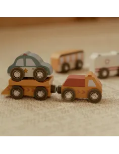 Zestaw 9 pojazdów Little Dutch 2