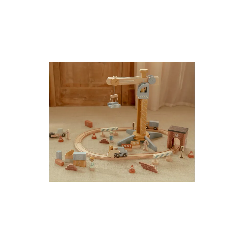 Samochody, garaże, kolejki dla dzieci