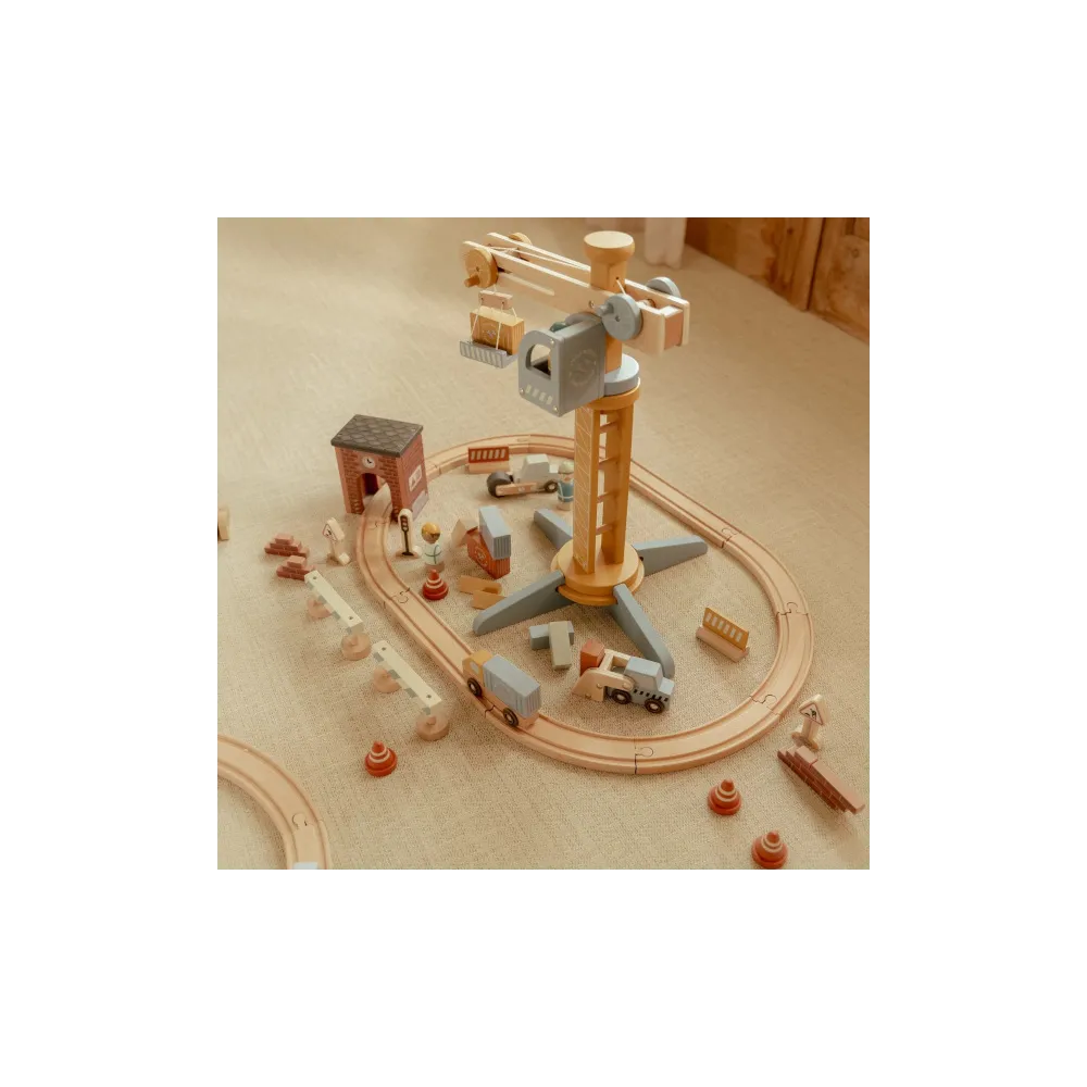 Samochody, garaże, kolejki dla dzieci