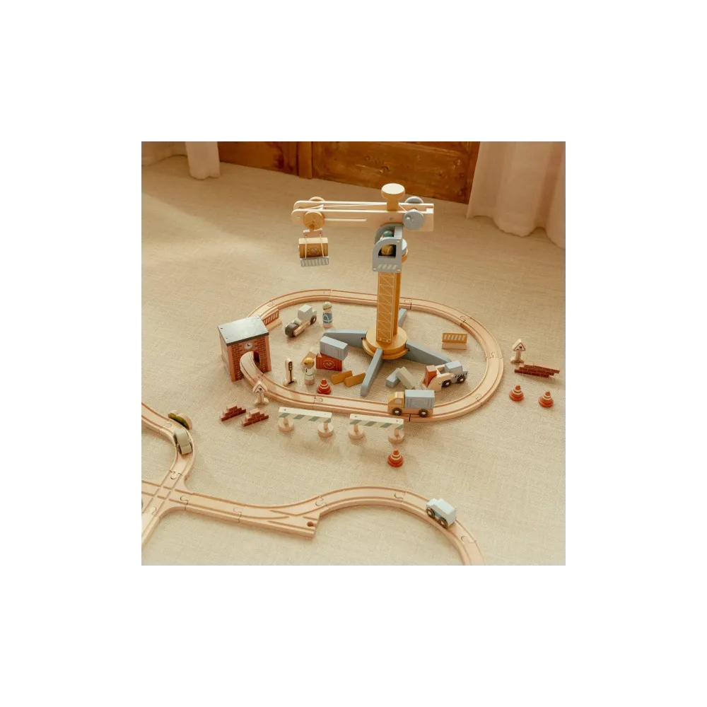 Samochody, garaże, kolejki dla dzieci