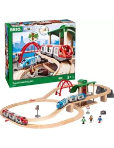 Kolejka Drewniana Pociąg Osobowy z Dworcem Brio 2