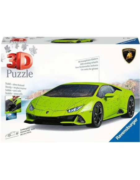 Puzzle 3D Lamborghini Huracn Evo verde Ravensburger