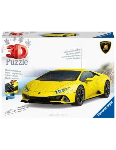 Puzzle 3D Pojazdy Lamborghini Huracan Evo Giallo Ravensburger