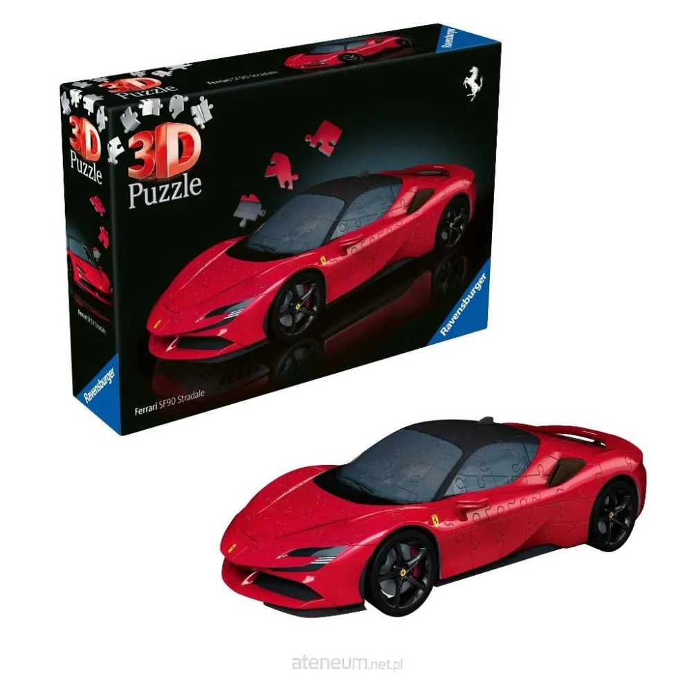 Puzzle 3D Pojazdy Ferrari SF90 Stradale Ravensburger