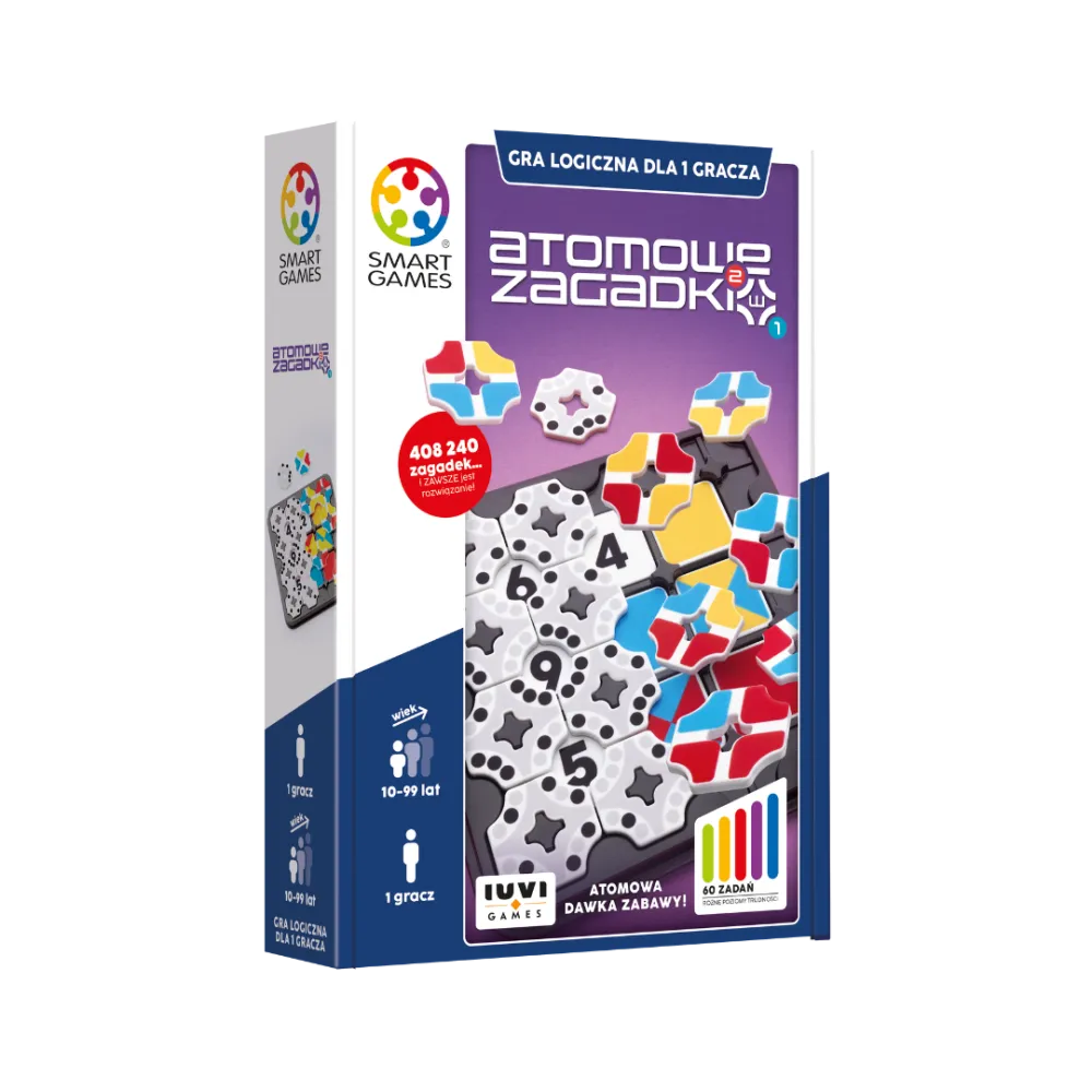 Smart Games Atomowe Zagadki PL IUVI Games