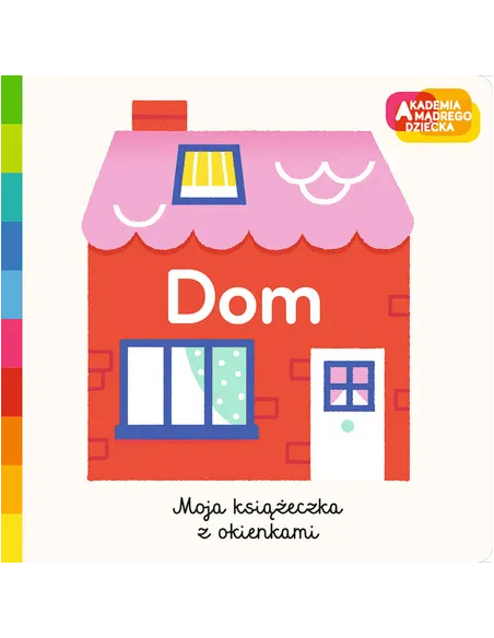 Akademia mądrego dziecka Książeczka z okienkami Dom Harperkids