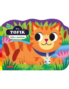 Akademia mądrego dziecka Książka z ogonkiem Kot Tofik Harperkids