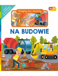 Akademia Mądrego Dziecka Książka z Puzzlami Na budowie Uczymy się i bawimy Harperkids