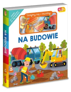 Akademia Mądrego Dziecka Książka z Puzzlami Na budowie Uczymy się i bawimy Harperkids 2