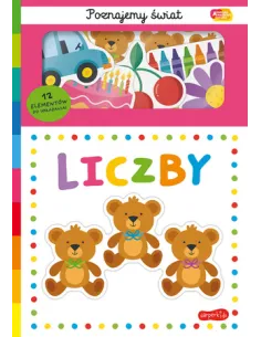 Liczby Akademia Mądrego Dziecka Książeczka z puzzlami Poznajemy świat Harperkids