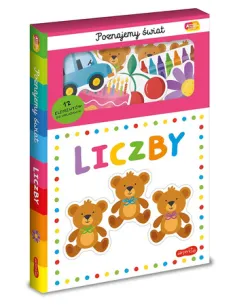 Liczby Akademia Mądrego Dziecka Książeczka z puzzlami Poznajemy świat Harperkids 2