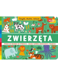 Zwierzęta Akademia Mądrego Dziecka Znajdź otwórz zobacz HarperKids