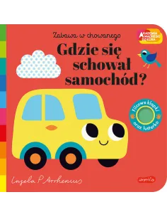 Gdzie się schował samochód Akademia Mądrego Dziecka Zabawa w chowanego HarperKids