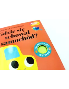 Gdzie się schował samochód Akademia Mądrego Dziecka Zabawa w chowanego HarperKids 2