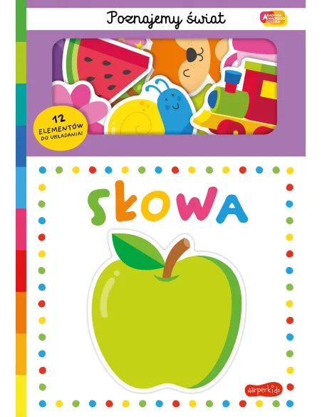 Słowa. Akademia Mądrego Dziecka. Poznajemy świat Harperkids