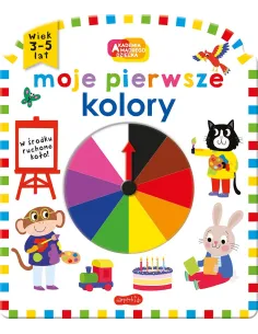 Moje pierwsze kolory Akademia Mądrego Dziecka HarperKids