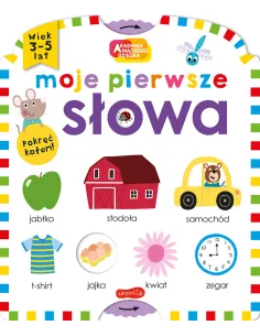 Moje pierwsze słowa Akademia Mądrego Dziecka HarperKids