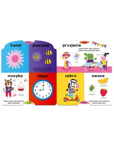 Moje pierwsze słowa Akademia Mądrego Dziecka HarperKids 2